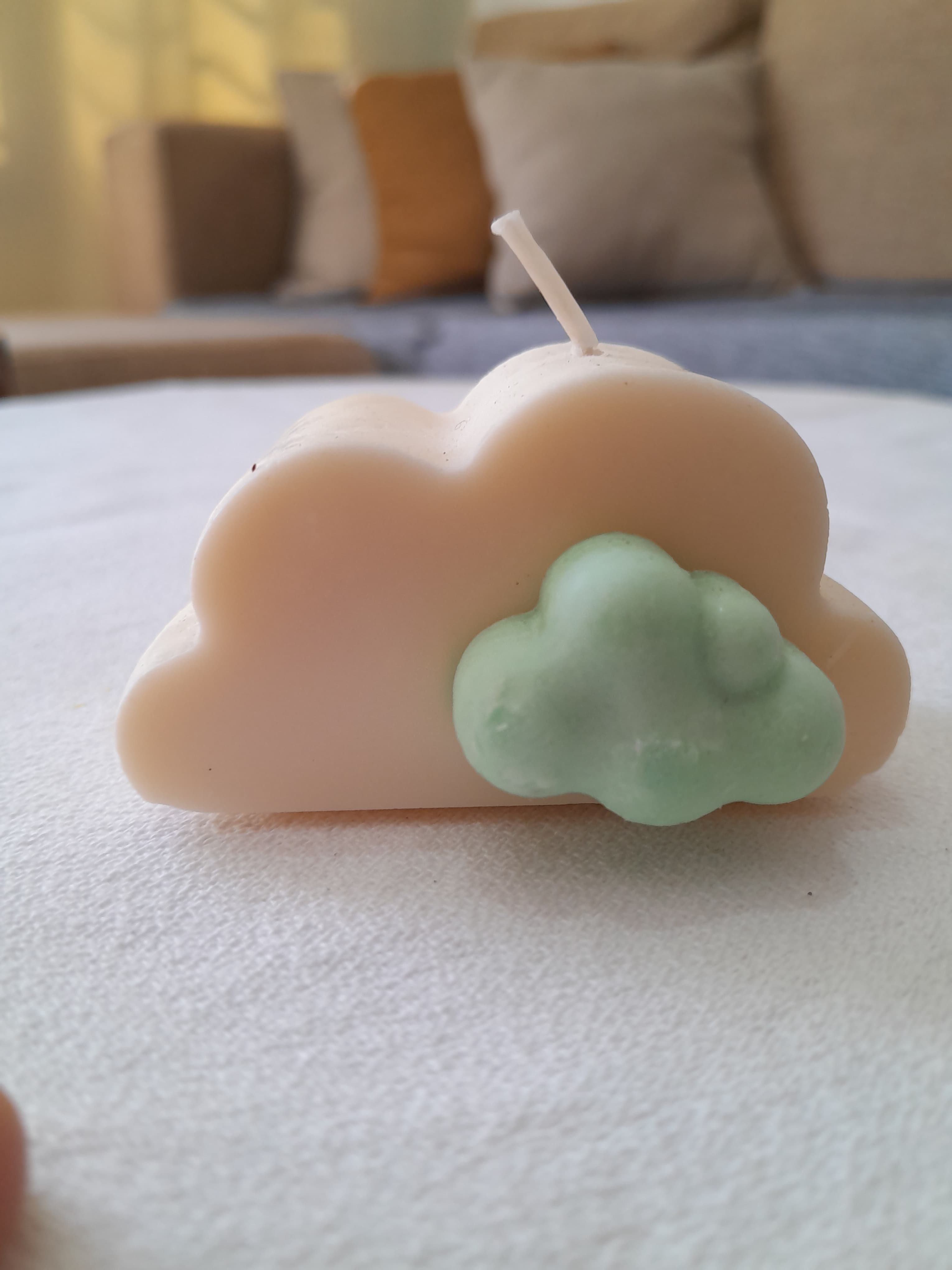 Vela con forma de nube 1